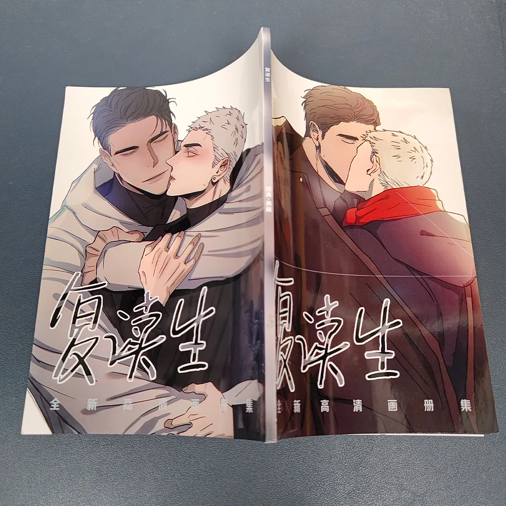 The Repeat Student Art Collection Book Illustrations Album Characters Card high quality Anime Badge Stand books