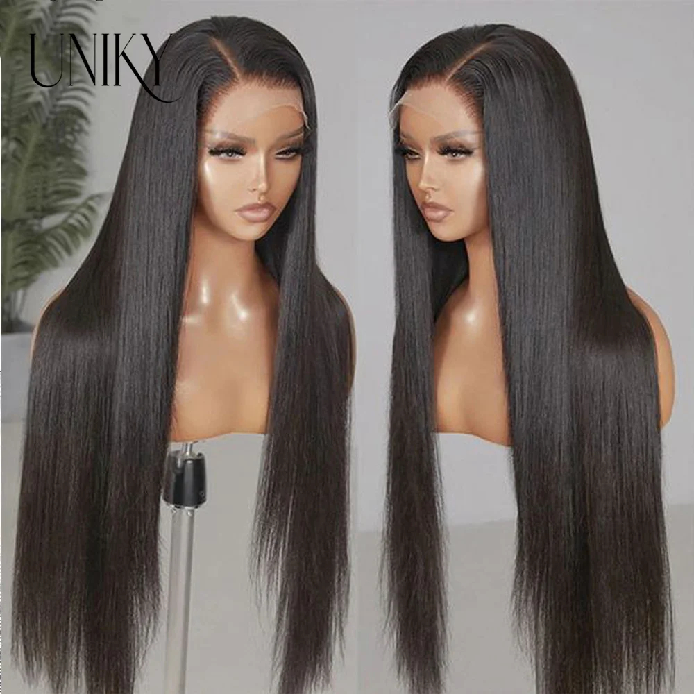 HD Lace Frontal Wig 28 30 inch Straight Human Hair Wigs 180% 13x4/6 Transparent Lace Front Wigs 5x5 Human Hair Lace Closure Wigs