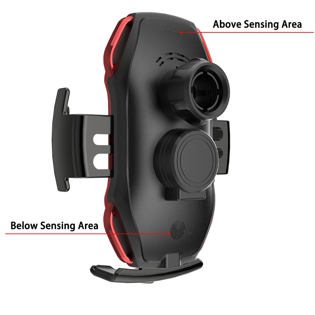 Universal A5 15W Wireless Car Charger Automatic Clamping Fast Charging Phone Holder Mount Car for iPhone Huawei Samsung Xiaomi