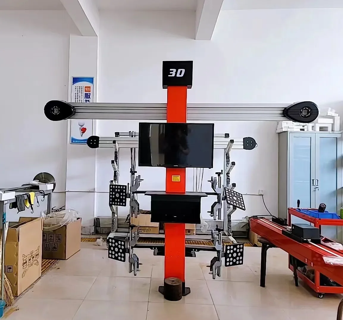 Full set 3D Wheel alignment machine with Sony Camera Free update Wheel aligner Four wheel alignment Machine