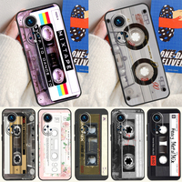 Cassette Tape Case For Honor Magic 5 6 7 Lite Honor 200 Pro 50 70 90 Lite X9b X9a X8b X8a X8 X9 X9c Cover