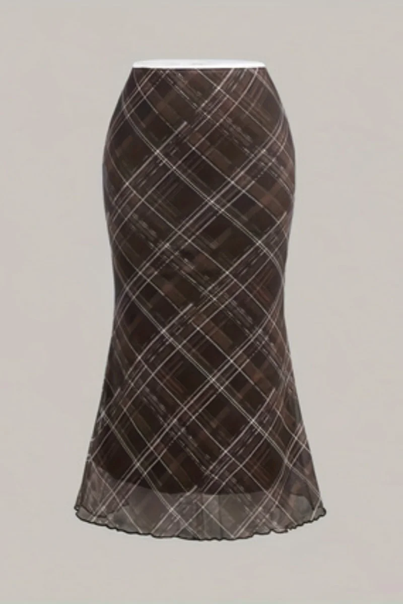 Modieuze en elegante rechte damesrok