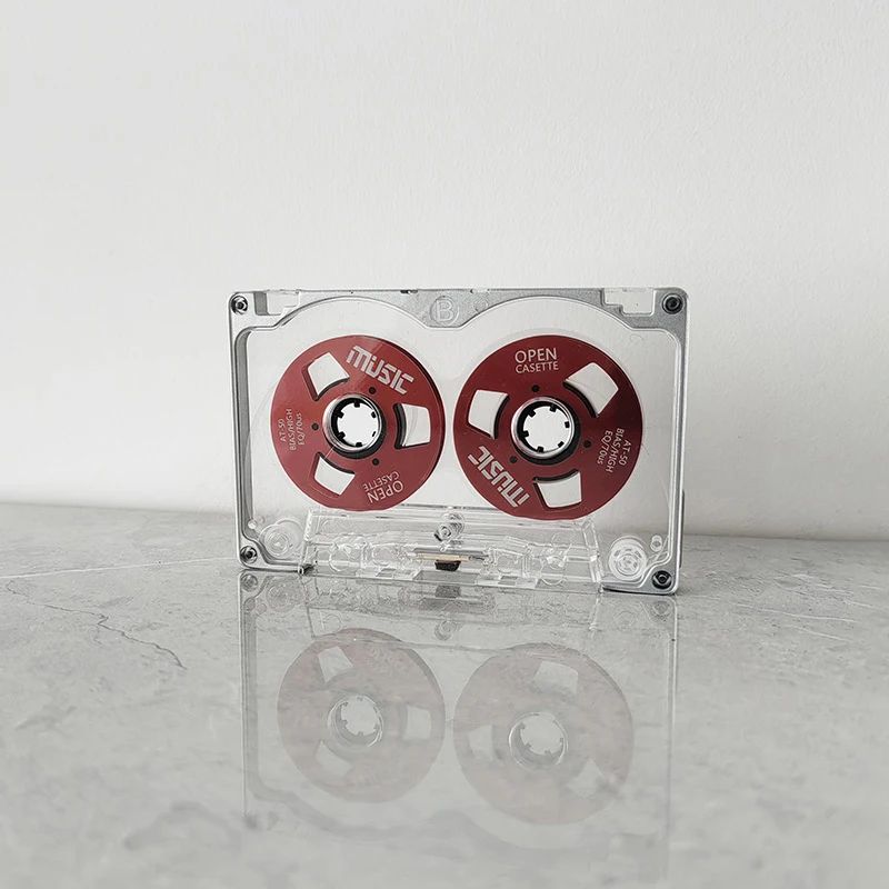 Double Sided Metal Small Opening Cassette Tape Retro Blank Audio Tape Type Handmade Reel To Reel Cassette Tapes