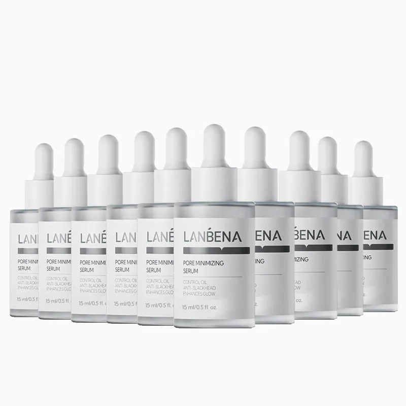 

LANBENA New Best Facial Pore Reducing Serum With 8% Multi-Acid Complex Suitable For Sensitive Skin 15ML 10PCS