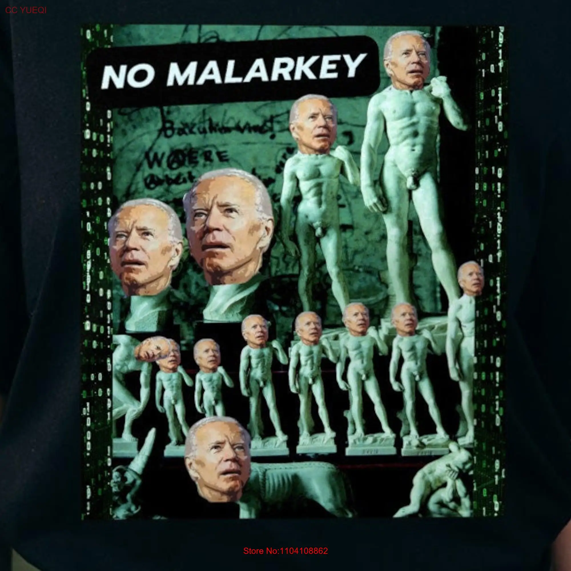 No Malarkey 2024  T Shirt long or short sleeves