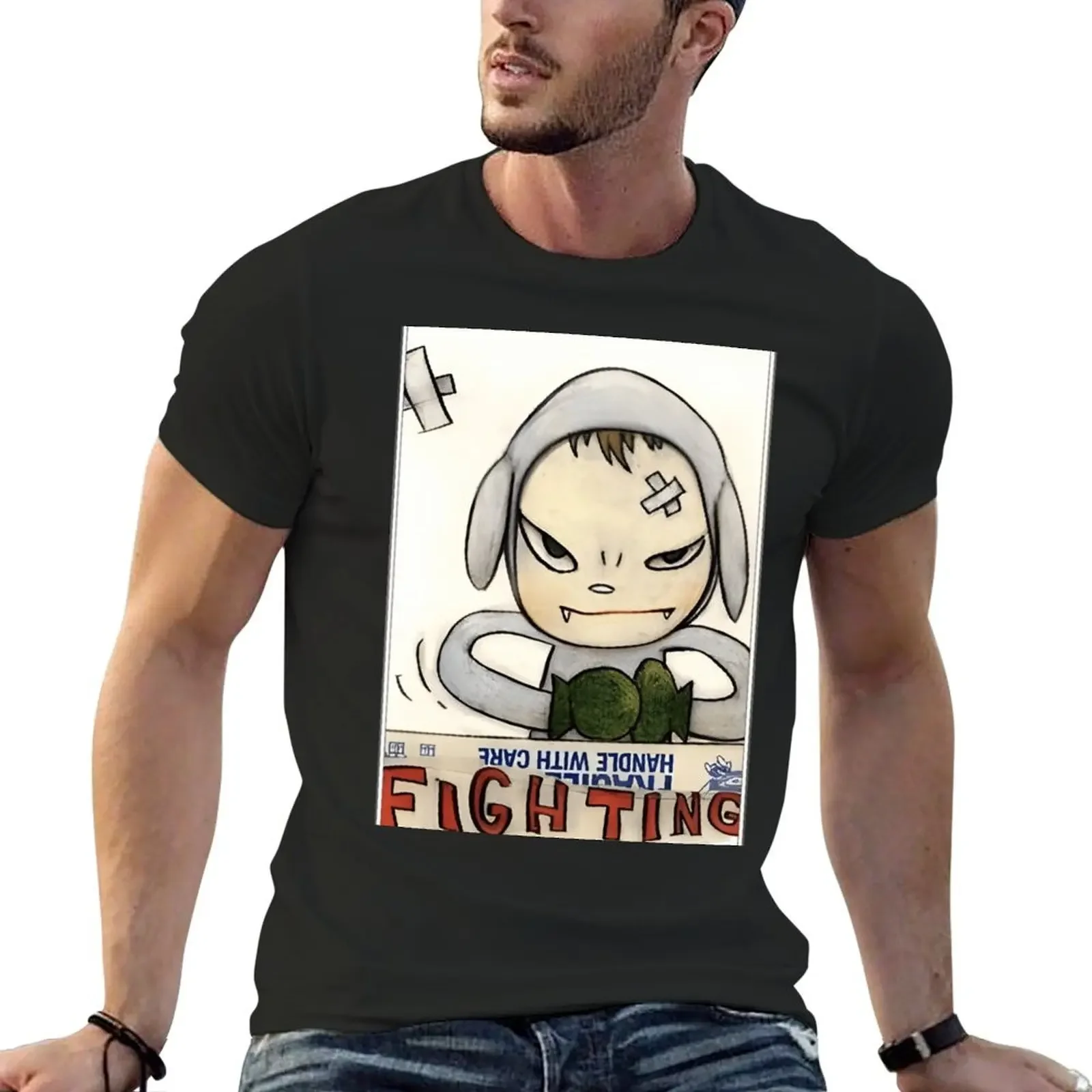 

Yoshimoto nara draw cute T-Shirt sublime for a boy summer tops men clothings