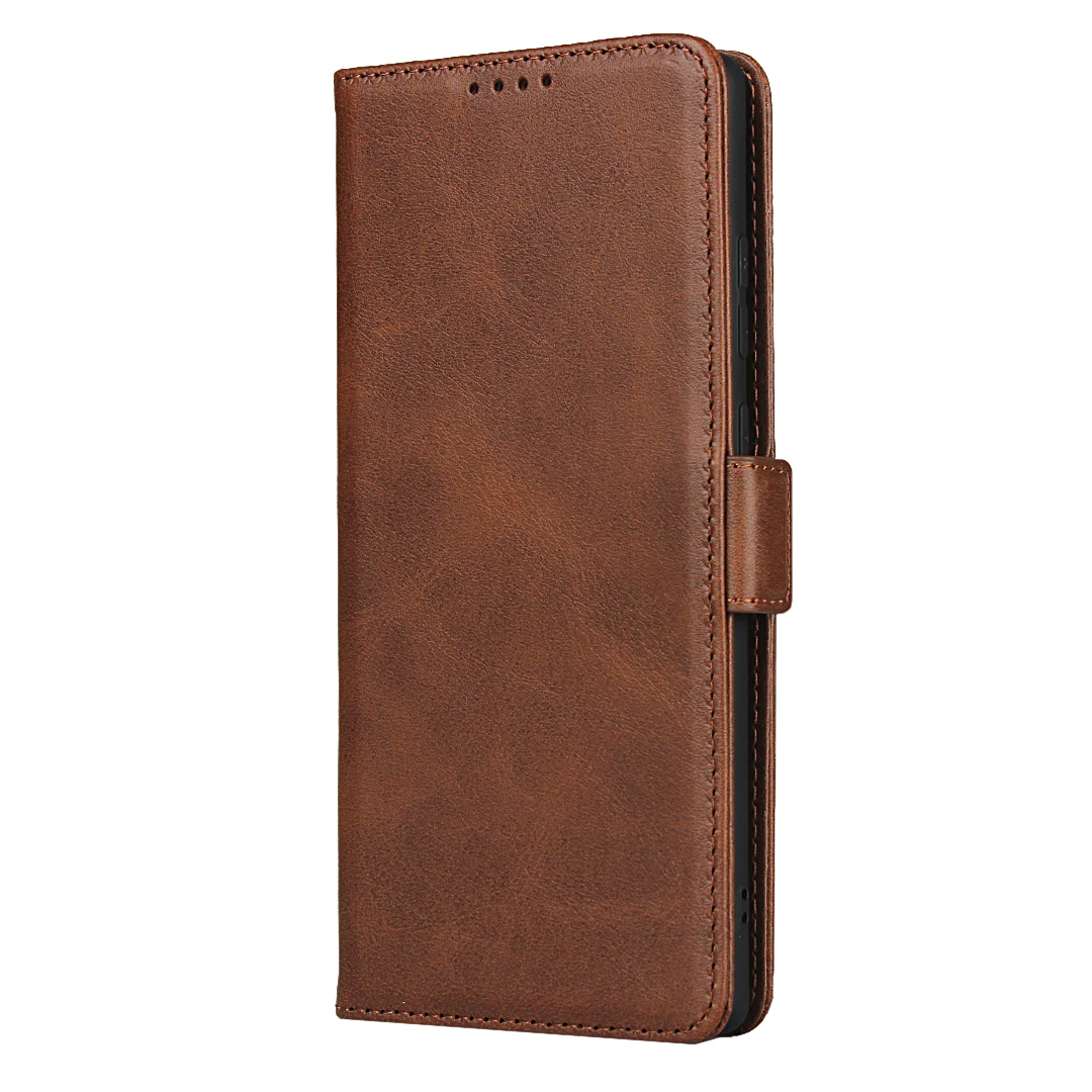 Leather Case For Samsung Galaxy Note20 Note 20 4G 5G Card Holder Holster Magnetic Buckle Flip Cover (Does Not Affect The Stylus)