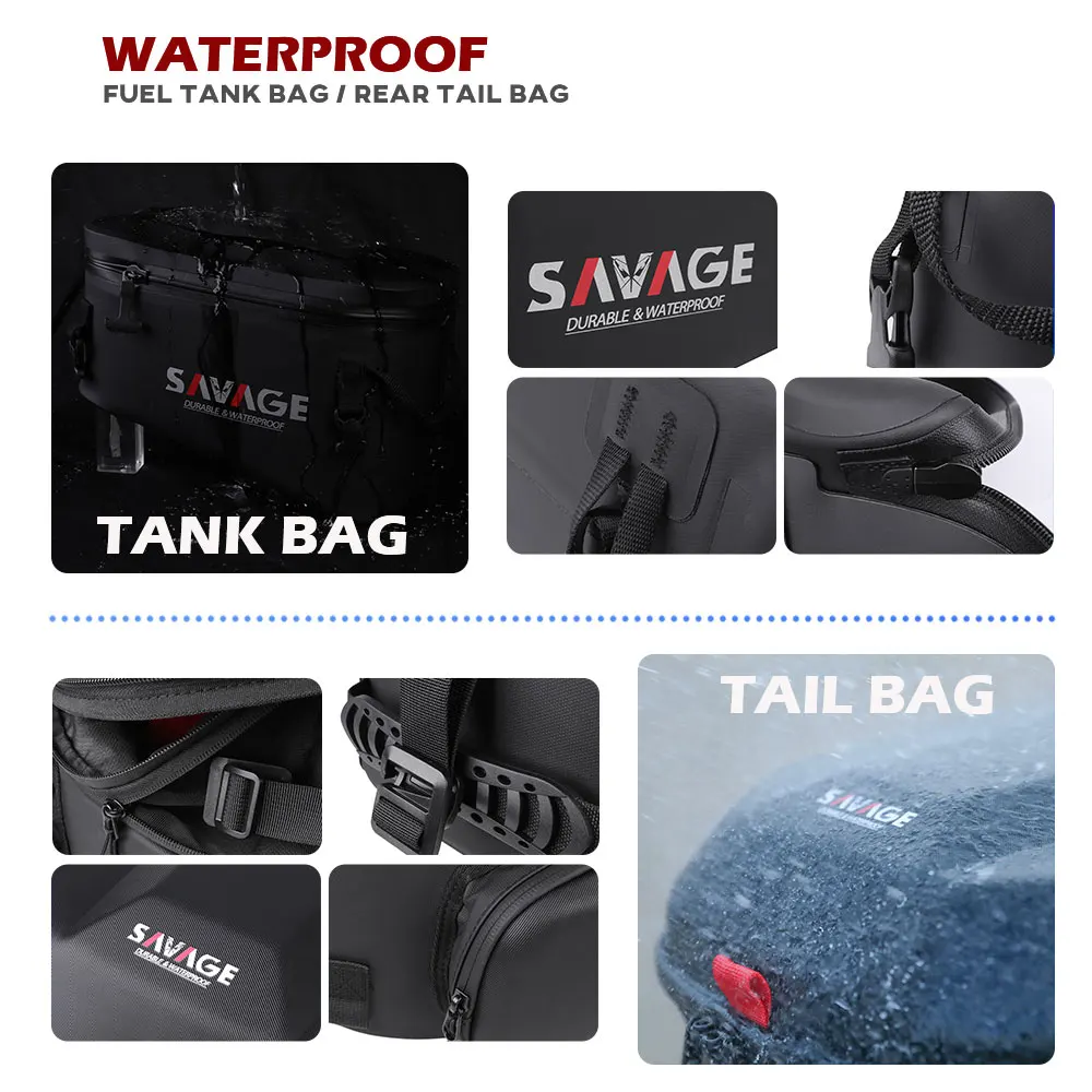 2025 450mt 800mt 700mt saco de armazenamento de bagagem viagem saco de tanque de corrida sacos traseiros traseiros para cfmoto 800mt-x mt450 MT-X800 alforje