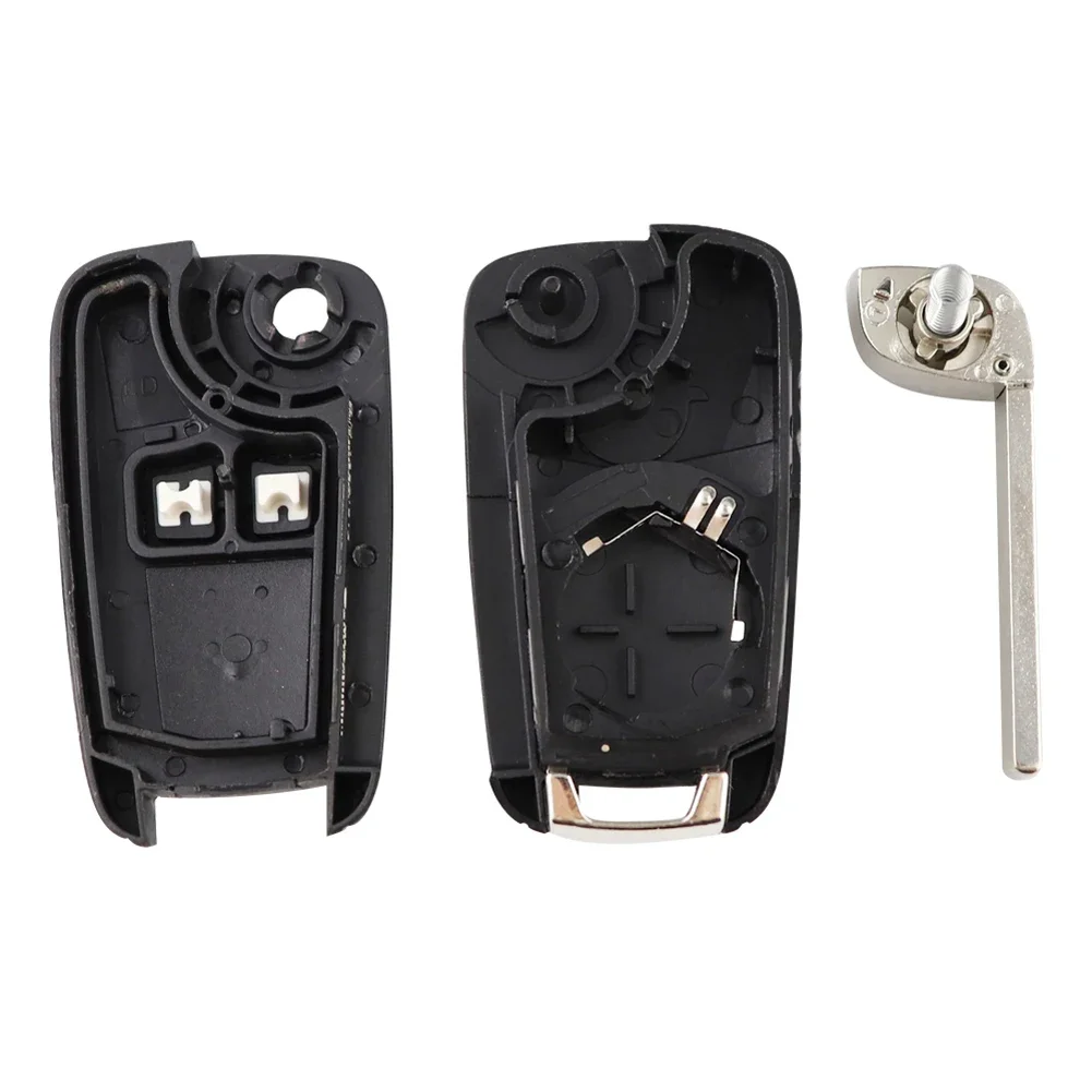 Key Fob Case 2/3/4/5 Button Car Key Housing Smart Key Shell for Chevrolet Camaro Malibu 2010-2016 for Opel Astra Insignia Zafira