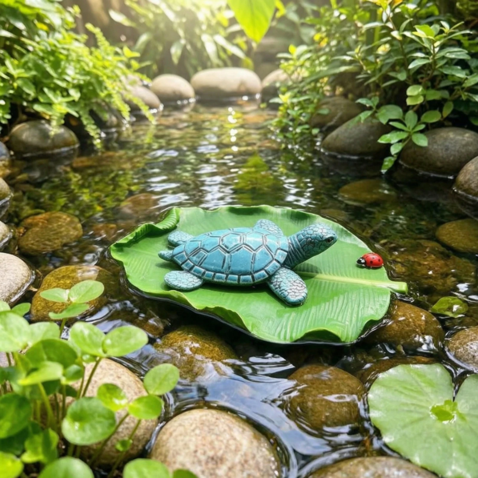 Floating Turtle Ornament Cute - огляд і ціна Aquarium Decor