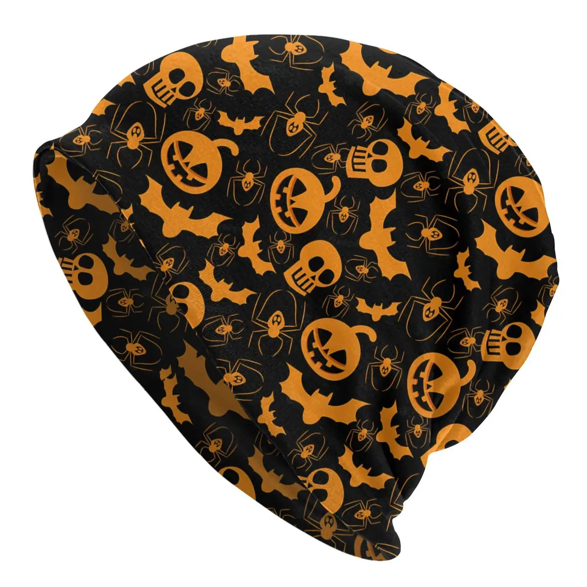 

Halloween Trick or Treat Skullies Beanies Caps Elements Thin Hat Autumn Spring Bonnet Hats Men Women's Street Ski Cap