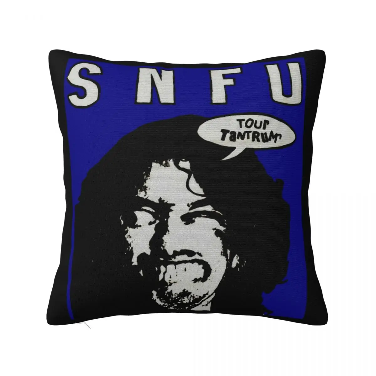 Vintage 1990S Snfu Punk Rock T Tour White S 2Xl Reprlnt Man Personality Casual Fitness Teenage Crewneck Design Pillow Case