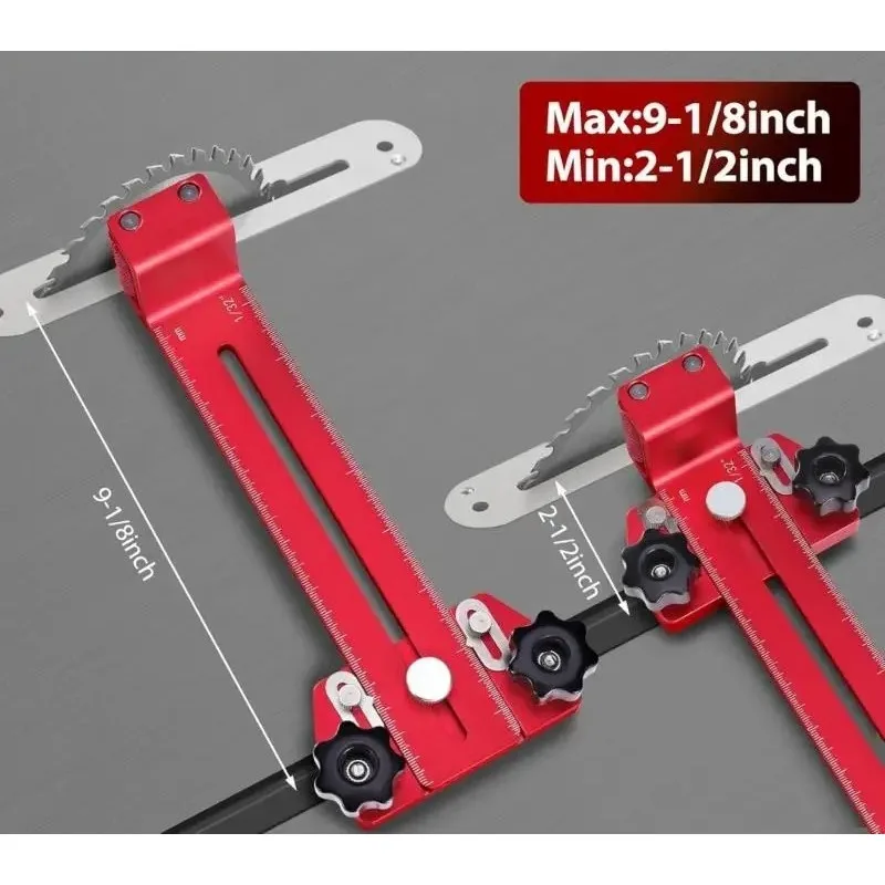 Professional Workshop Clamping Jig Thin Rips Jig for Track Sawer Planers Featuring Smooth Cutting Stability