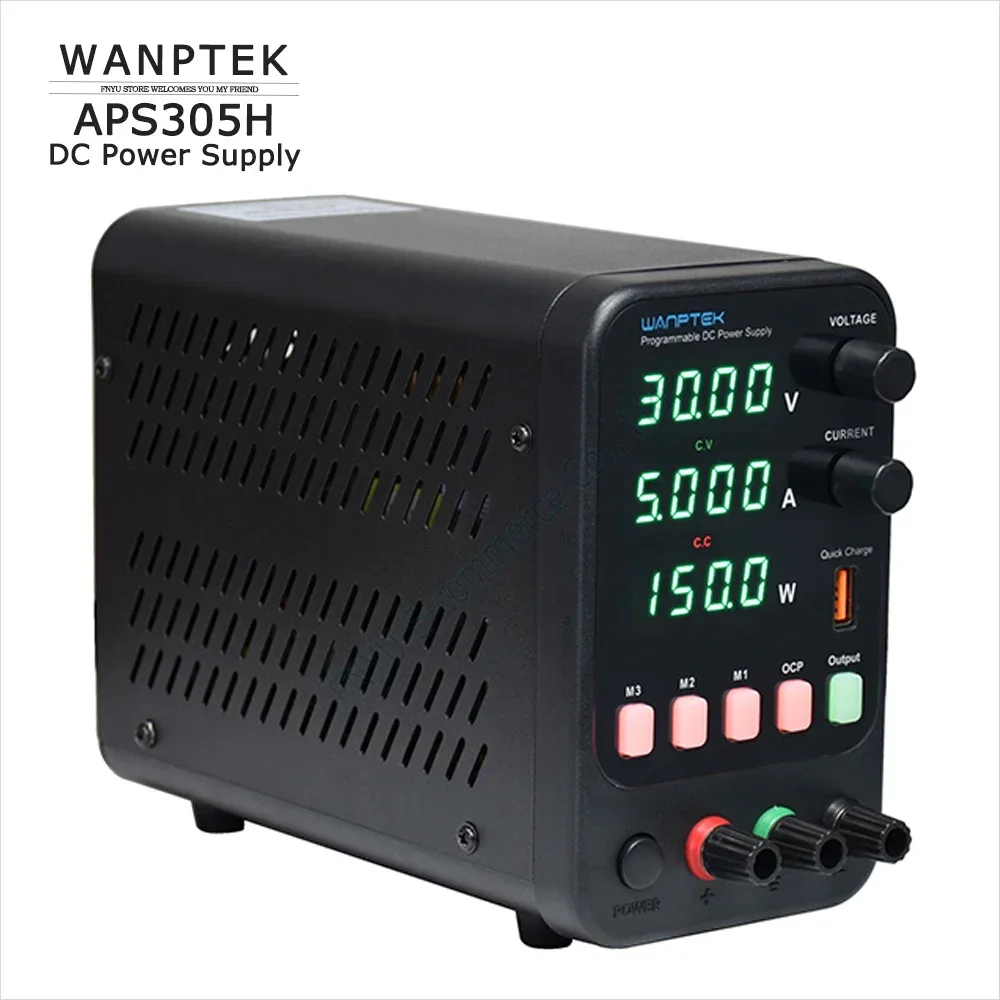 Dc Power Supply WANPTEK APS305H APS3010H APS605H APS1203H APS1602H LED 4 Bit Digital Display Switching DC Regulated Power Supply