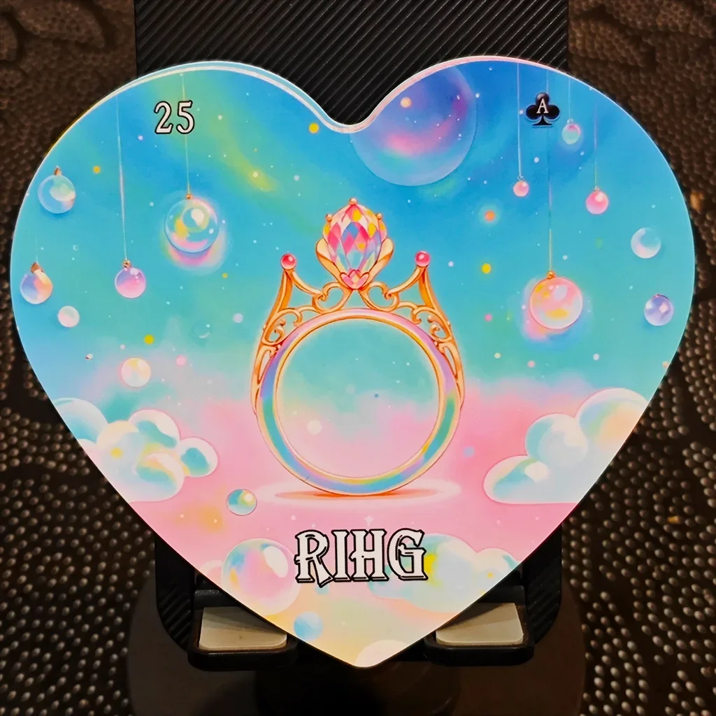 Renowned Heart-shaped Renault Deck 42 PVC Matte Waterproof Wear-resistant Lenormand Card Party Astrology Modern Witch Board Game