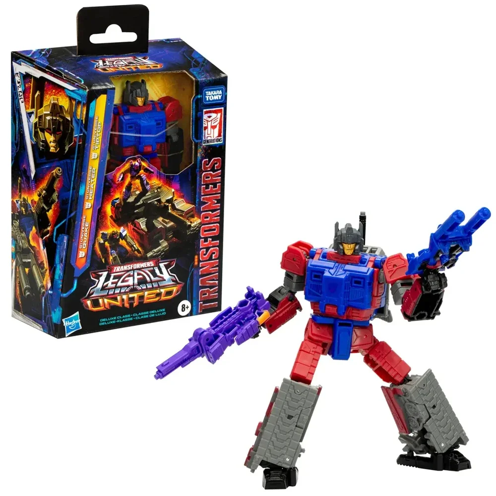 Op voorraad Transformers G Series Legends United D-Class G1 Universe Tremor Animation Collectible Figure Verjaardagscadeau