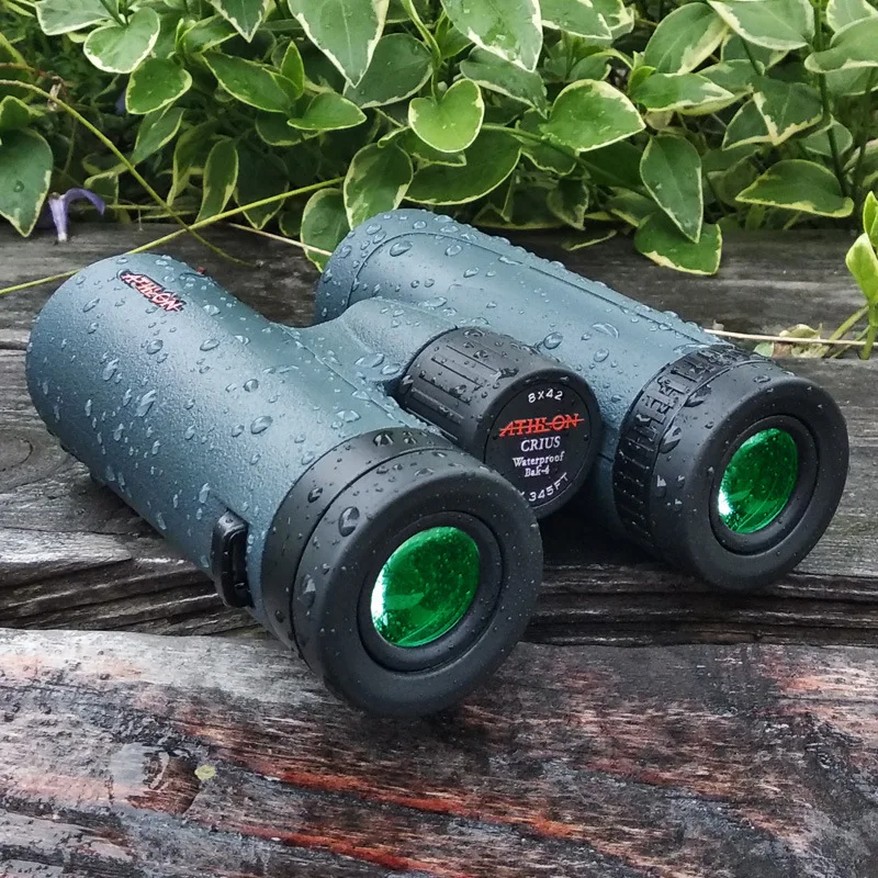 Athlon CRIUS 8x42 Binoculars High Magnification HD Low Light Night Vision Waterproof Portable for Outdoor Sports And Travel