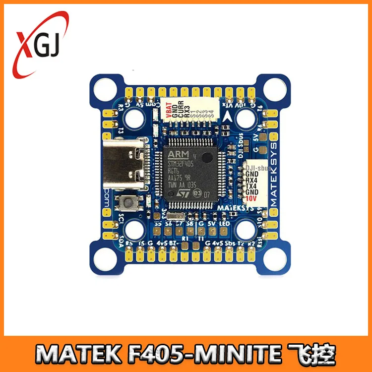 

Контроллер полета Matek F405, 20x30,5 мм, два монтажных отверстия