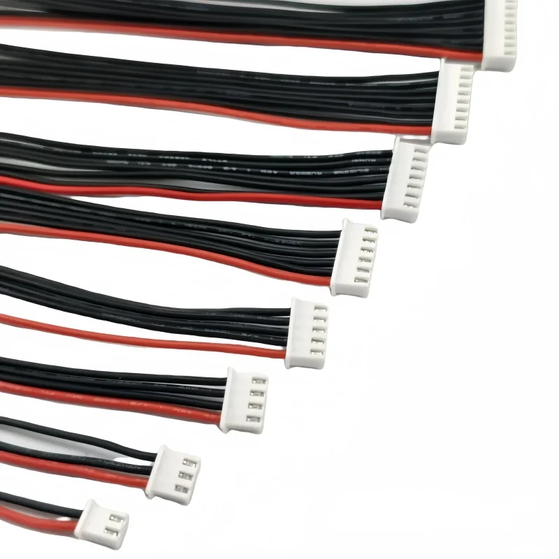 10PCS Lipo Battery Balance Lead Charger Wire 22AWG Single Head Connector Cable 10cm-30cm for IMAX B6 Charg 1S-8S Lithium Battery
