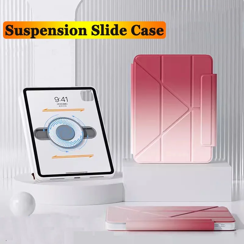 

Suspension Slide Protective Case for IPad Pro 12.9 2022 6th Pro 11 2021 2020 2018 Air 5 Air 4 10.2 9th 8th 7th 10.9 10th Case