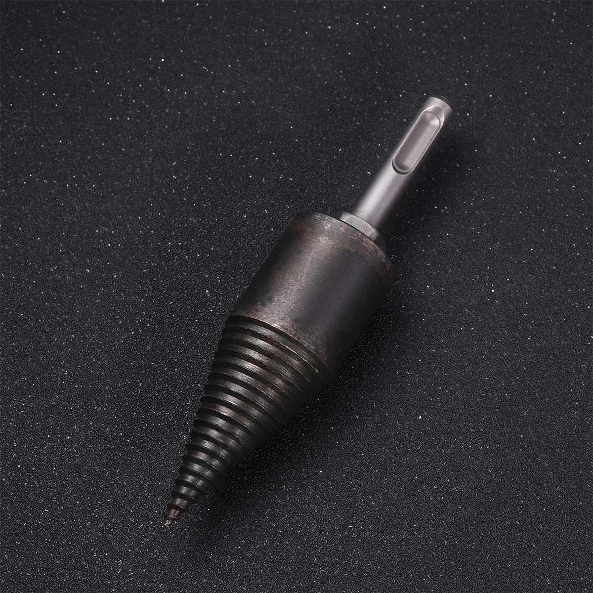 

1Pcs Wood Chopping Drill Bits 32mm Black Round Shank High Hardness Wear-Resistant Electric Wood Splitting Tool Splitter