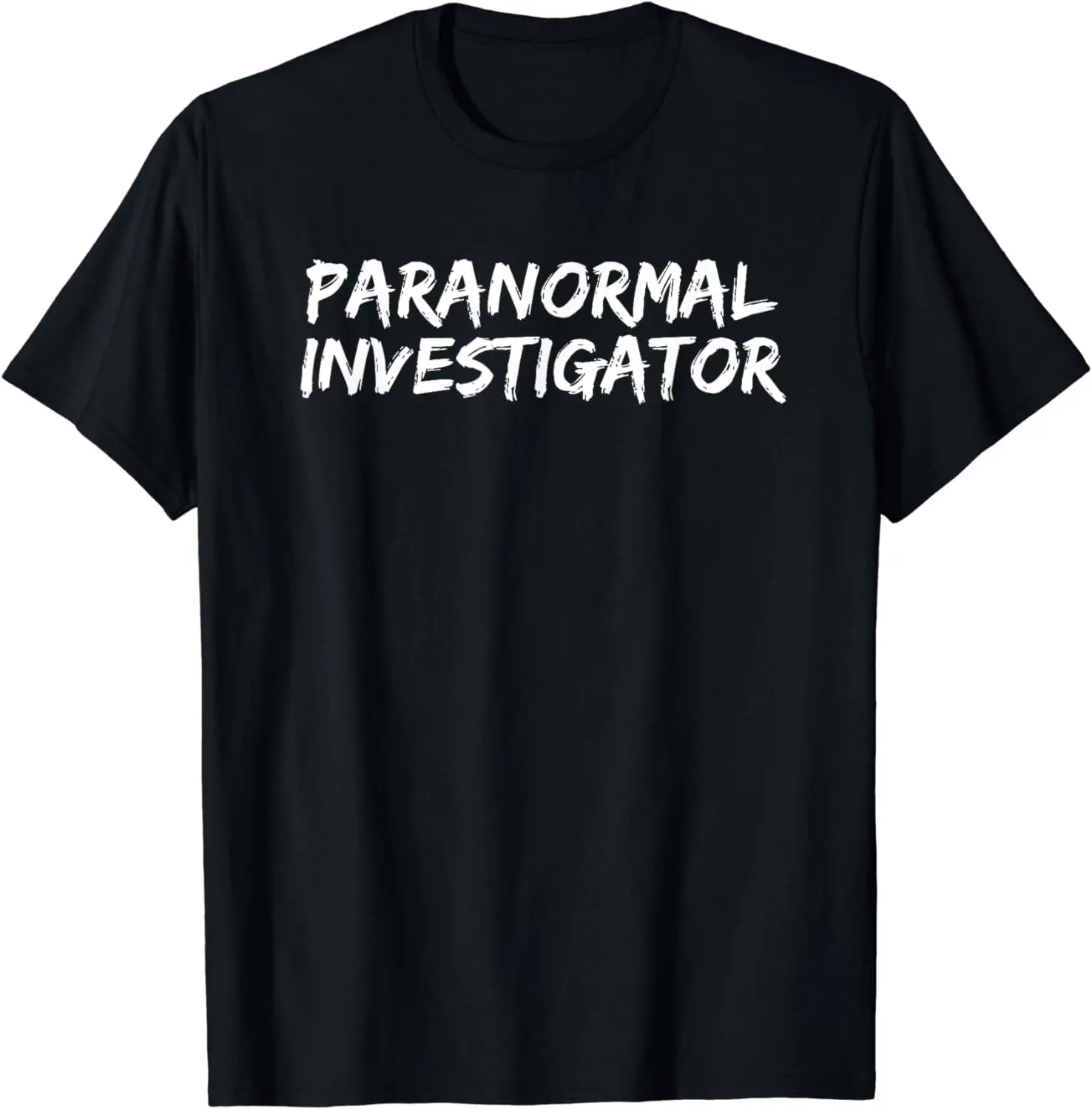 Paranormal Investigator Ghost Hunting EVP Halloween T-Shirt Funny Streetwear Shirts for Men Graphic T Shirts Camisas