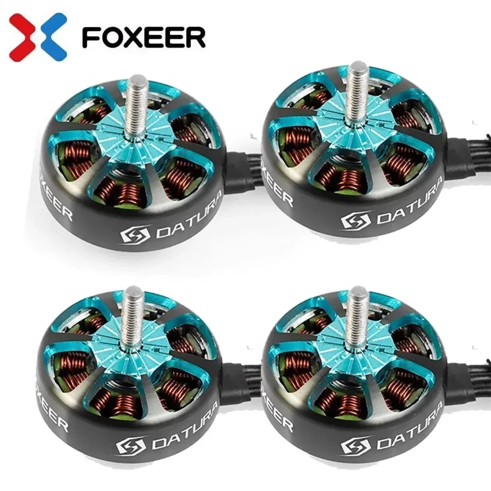 

FOXEER Datura 2105.5 2105 1650KV 2950KV 3-6S Brushless Motor M3 Shaft Compatible 4-5inch Propeller for RC FPV Racing Drone