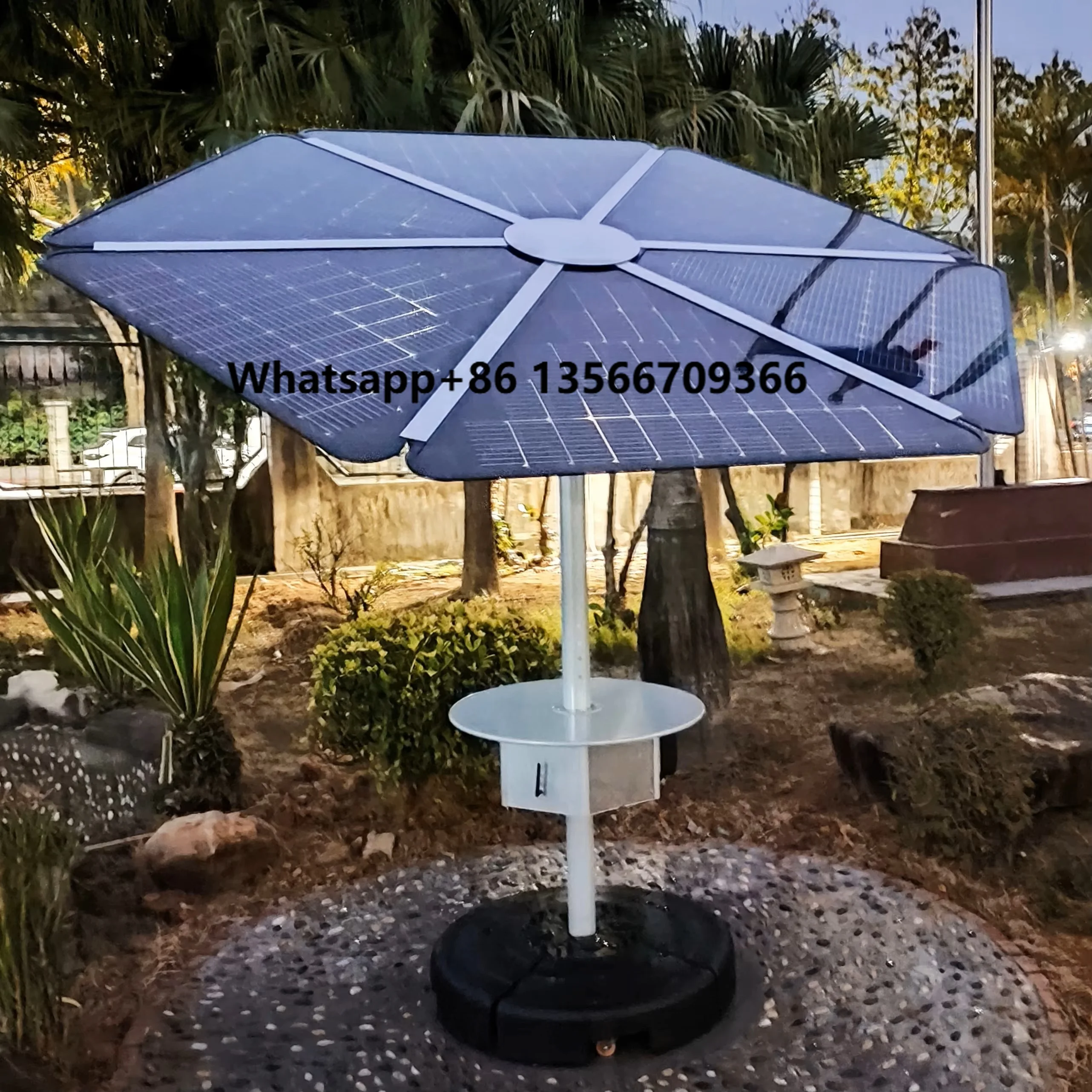 

600W Sunflower Flexible Solar Panels 1000W 1400W Photovoltaic System for Home Garden Park Solar Energy Storage System