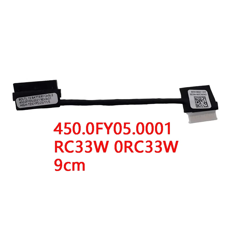 10pcs NEW Genuine Laptop Battery Connect Cable for DELL Latitude 3400 3500 E3400 E3500 450.0FY05.0001 RC33W 0RC33W