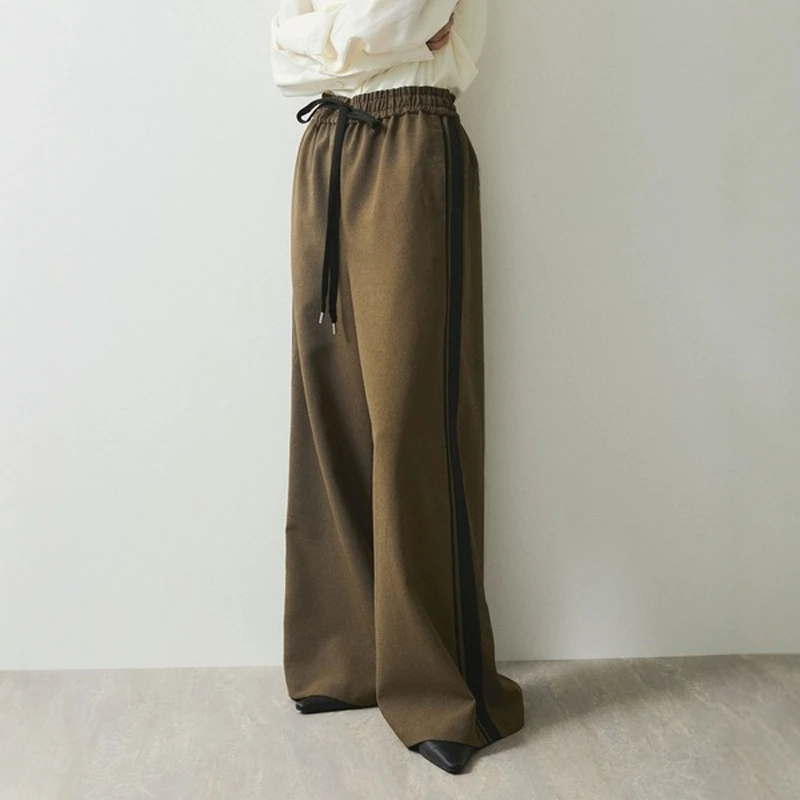 

Torowee Loose Straight Leg Pants Street Sle Faion New Arrival Women's Casual Trousers Comfortable Fit High Waist