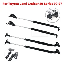 2x Bonnet / 2x Tailgate Gas Struts Lift Support For Toyota Land Cruiser 80 Series 90-97 Front Bonnet Length 47cm Tailgate 53cm