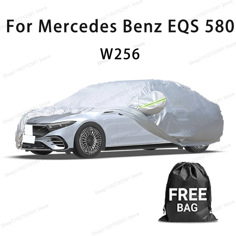 

Car cover For Mercedes Benz EQS 580 W256 Full cover Waterproof sun protection cover Scratch resistant cars accessories