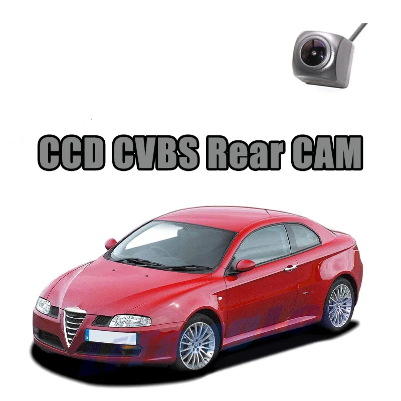 

For Alfa Romeo AR GT Nuvola Spider Car Rear View Camera CCD CVBS Reverse Night Vision WaterPoof Parking Backup CAM
