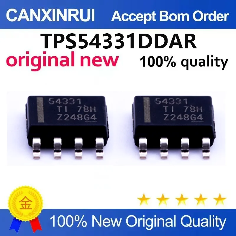 (5pcs-100pcs)New original patch TPS54331DDAR SOIC-8 3A 570kHz buck converter chip