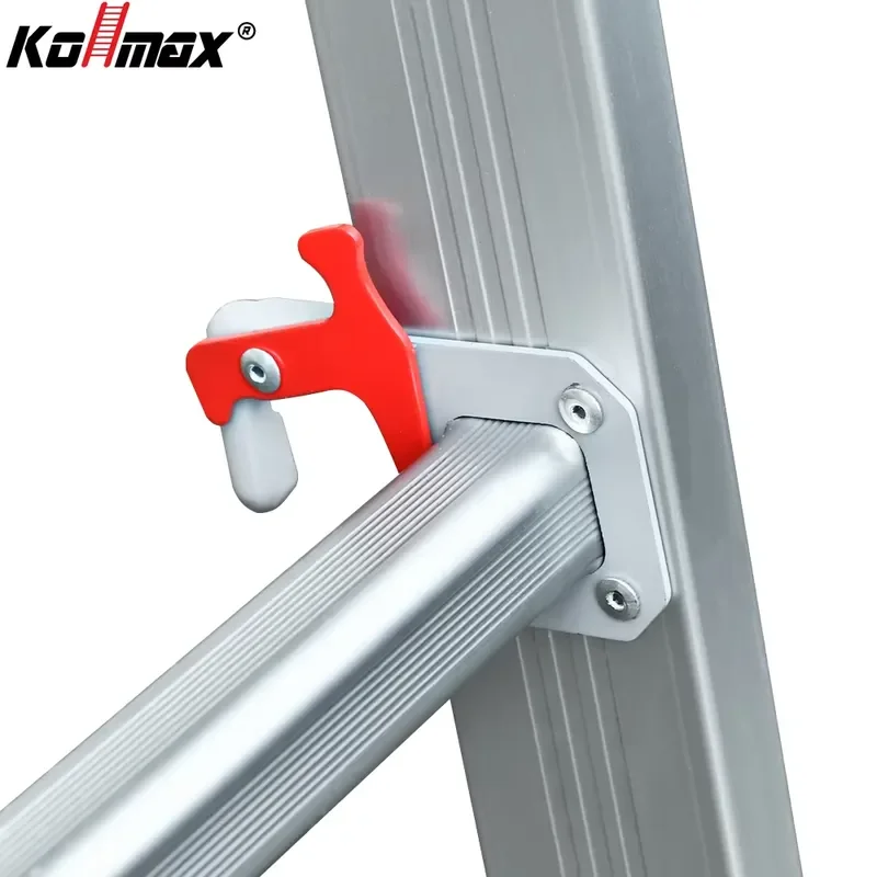Industrial 3*10 Steps 3 Section Extension Ladder Aluminum Foldable Multifunction Ladder With EN131