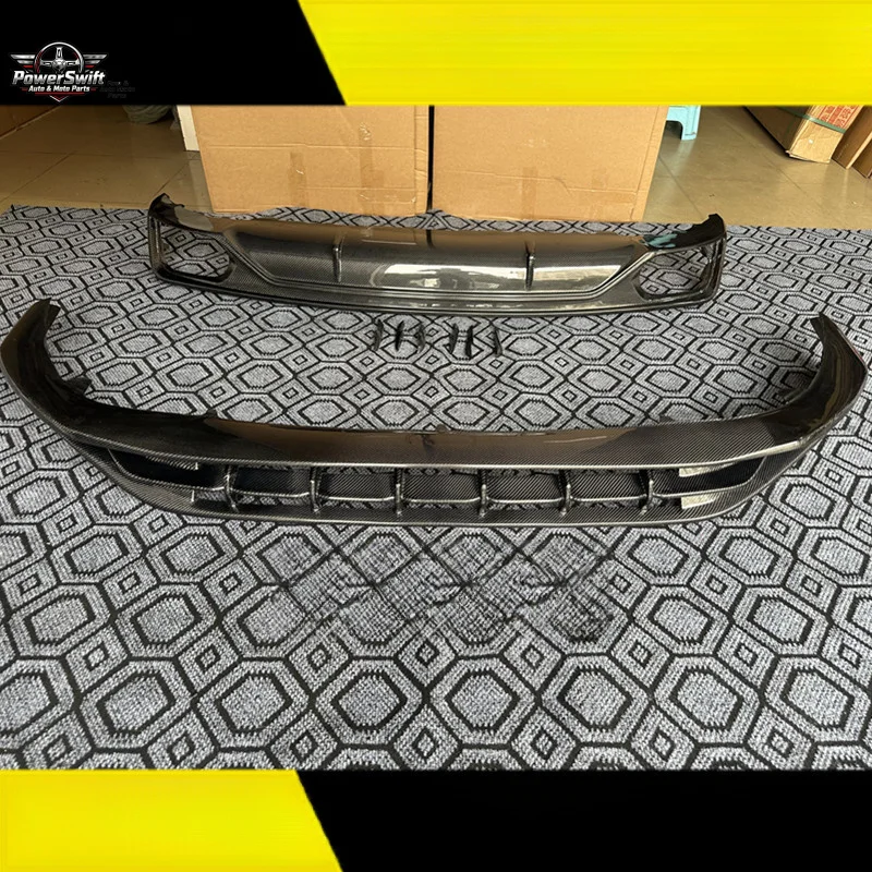 

Suitable for Audi Q8 Modified ABT Big Surround Front Rear Lip Carbon Fiber Material