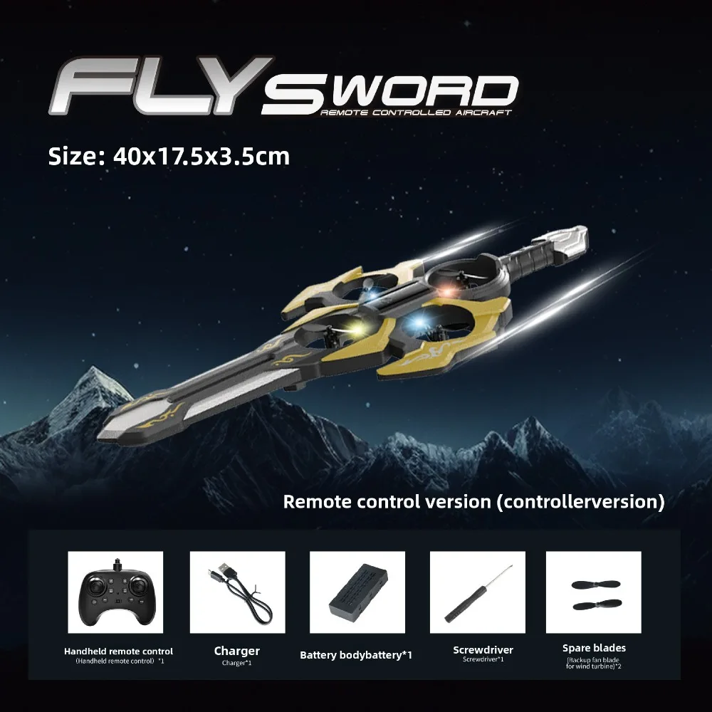 New Creative Flying Sword Flight Remote Control Machine Hand Control Induction High Quality Fashion Unmanned Aerial Vehicle