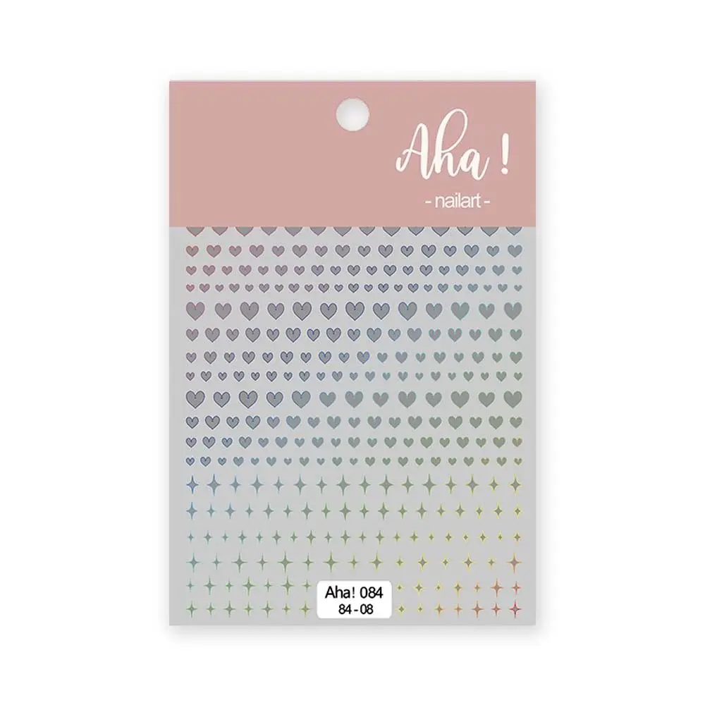 

Style Star Korean Nail Art Self-adhesive Nail Art Decorations Manicure Accessories Heart Nail Stickers Love Heart Nail Decals