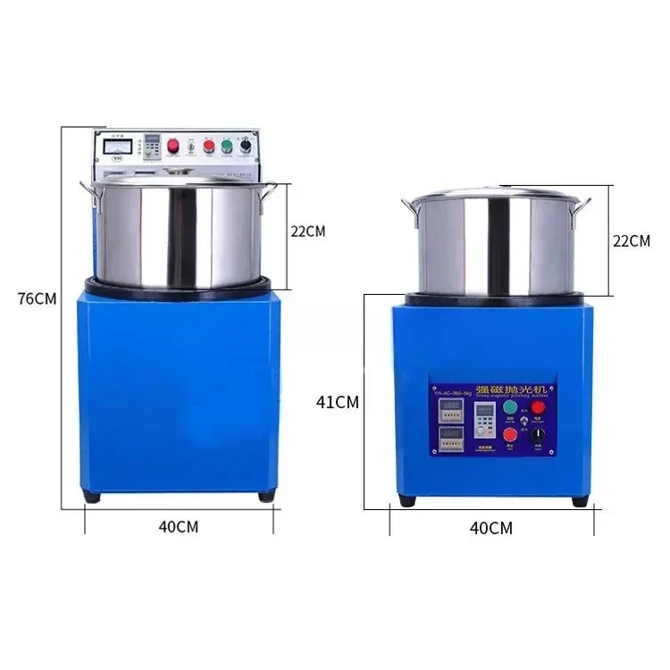 2025 newHot Sale Fast Grinding Speed Jewellery Crafts Ring Magnetic Polishing Machine for Metal