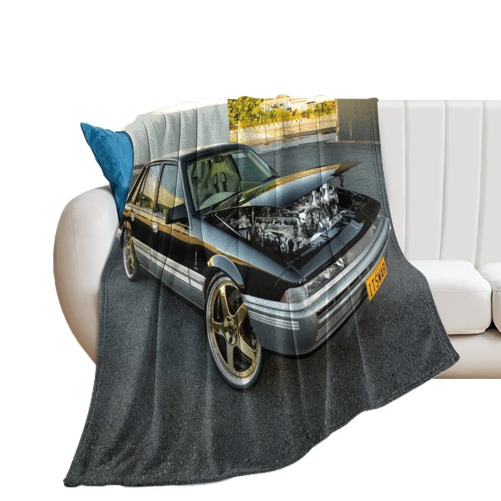 ITSWAR Holden VL Calais Throw Blanket Furrys Bed linens Baby Blankets