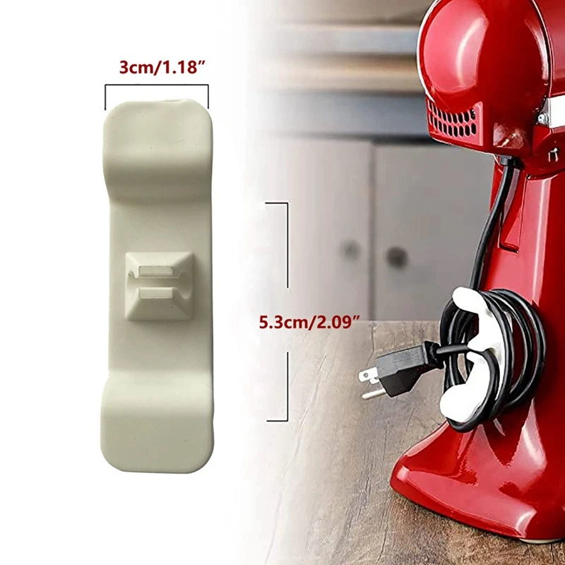 Kitchen Mixer Cord Organizer Space-Saving Aid Appliance Storage Wire Storage And Fixing Hider