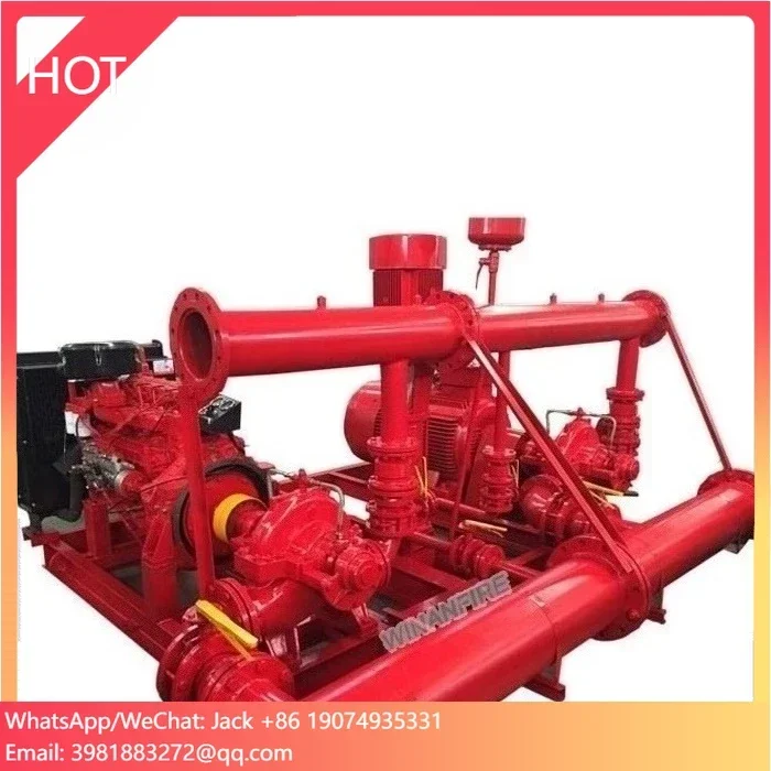 Sistema di pompa in schiuma per motore elettrico di alta qualità per pompa antincendio