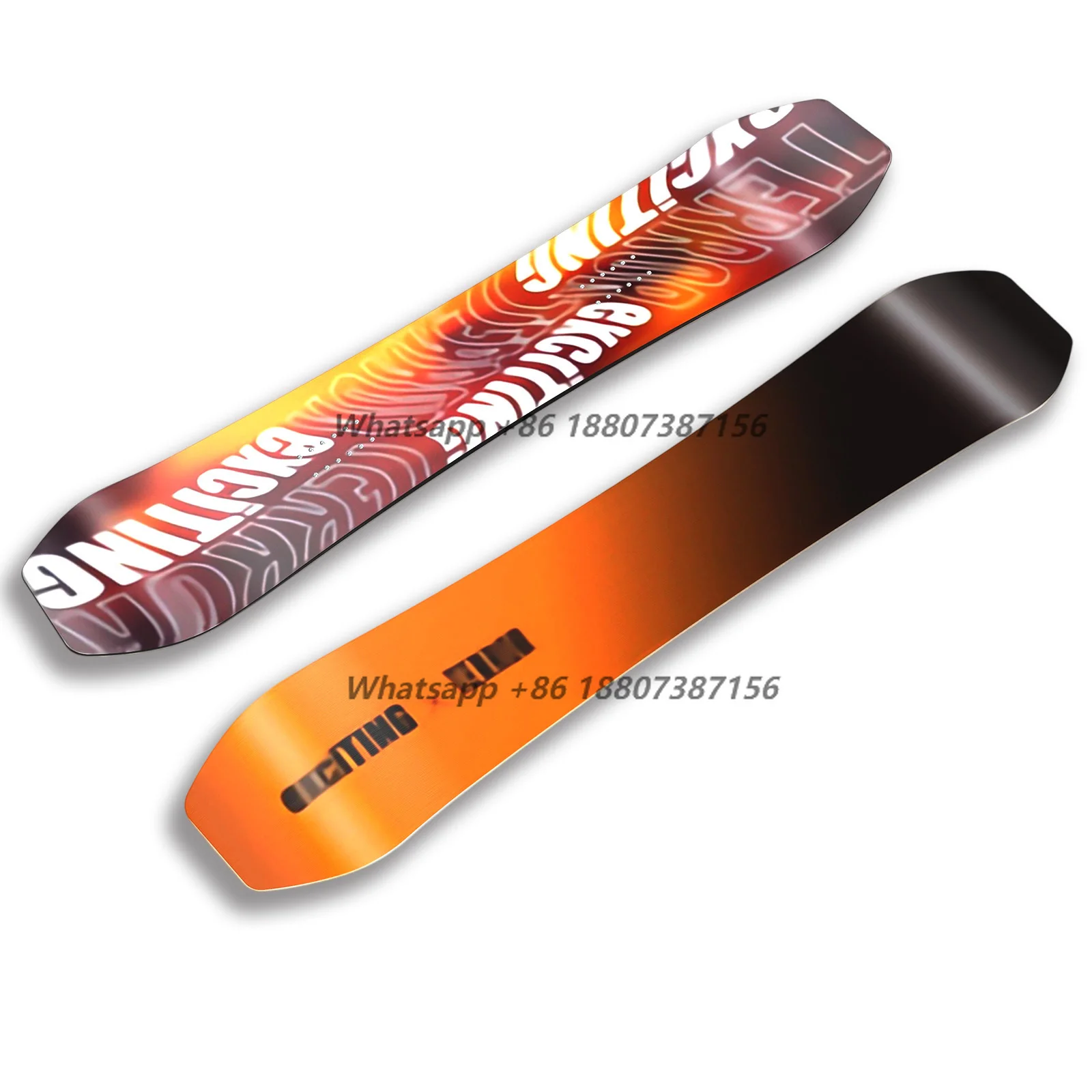 TERROR Men's Best Snowboard Camber True Twin Freestyle Snowboard EXCITING