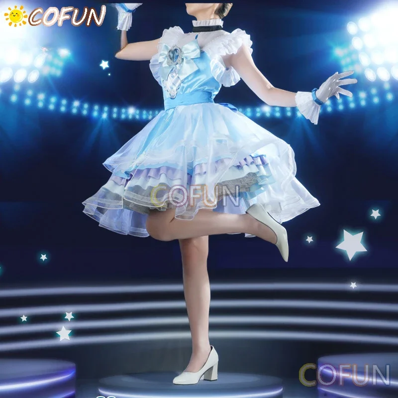 COFUN [Customized] Game THE IDOLM@STER CINDERELLA GIRLS Tachibana Arisu/Sakurai Momoka Cosplay Costume Outfits Women Dress