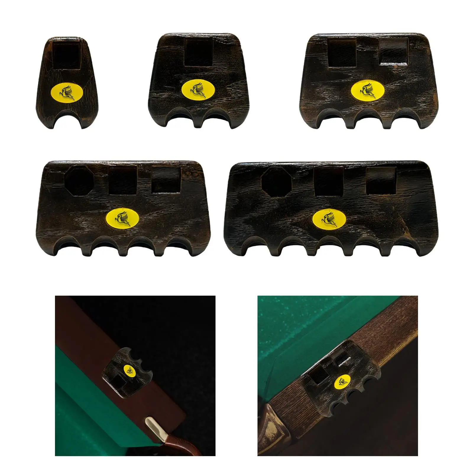 Pool Cue Holder for Table Professional Easy Using Portable Pool Stick Holder for Clubhouse Game Room Sports Bar Community Center