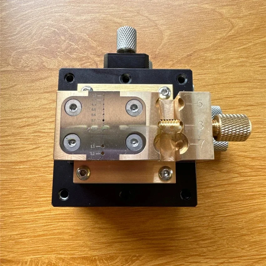 Micro Precision Brass Pliers Precision Manually Adjustable Optical Glass Slide Brass Small Pliers Watch Pointer Repair Fixture