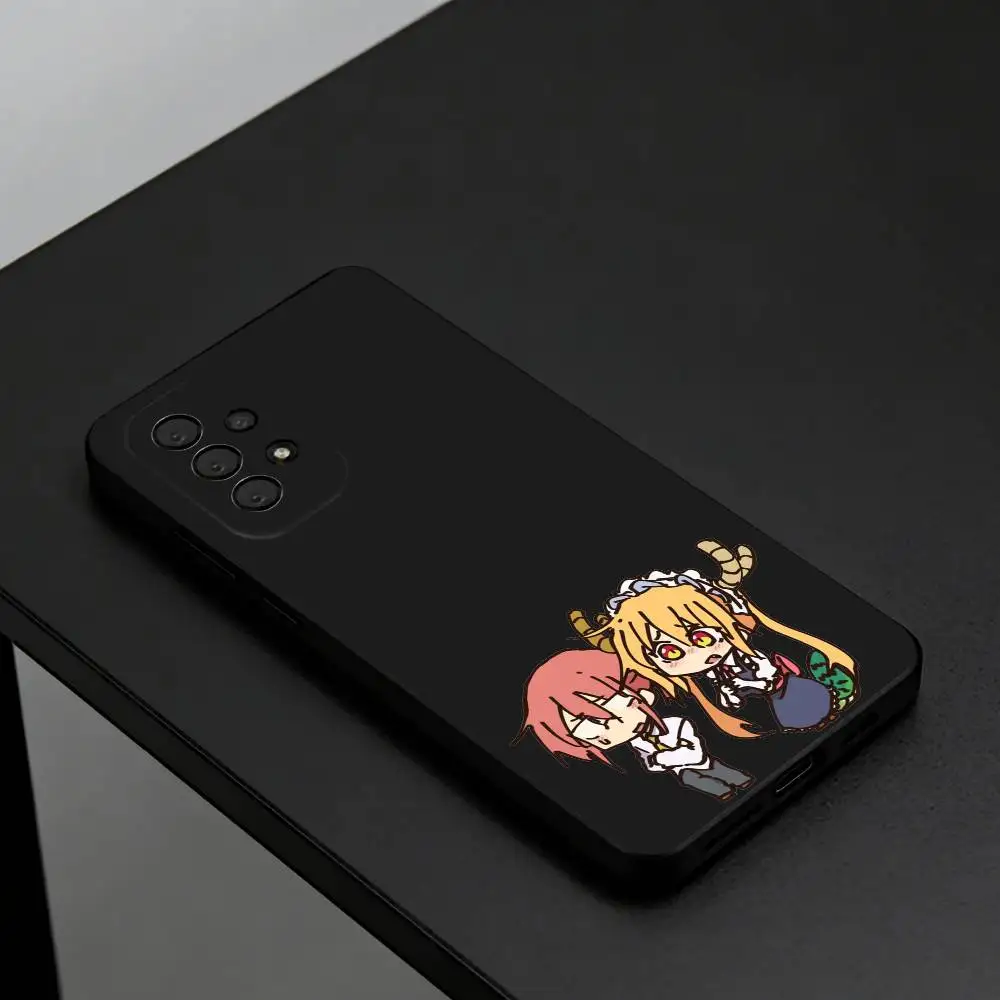 Tohru Kobayashi-san Chi no Maid Dragon  Phone Case For Samsung S26,S25,S24,S23,S22,Plus,Cover  Black Shell