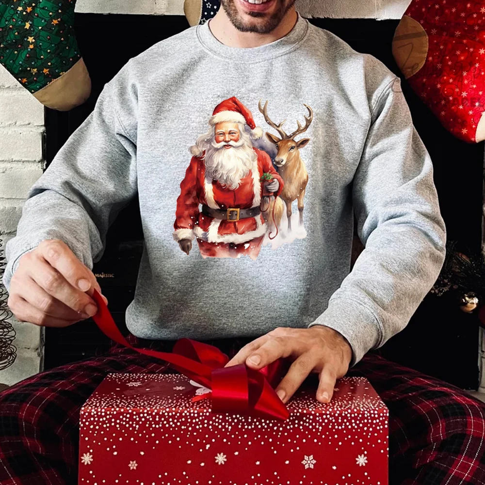 Термопаста с Санта Клаусом, аксессуары для одежды «сделай сам», текстильное украшение, Термотрансферная комбинация, стирающаяся наклейка для глажки