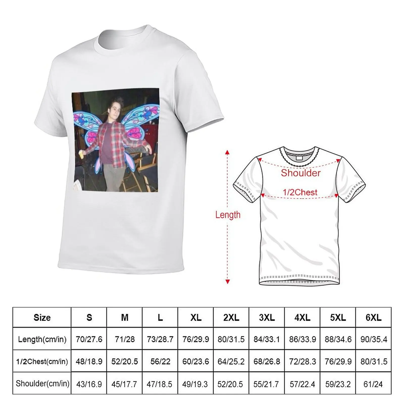 Dylan O’brien a cute fairy3 T-Shirt g man t shirts for men t shirts for man graphic vintage T-Shirt
