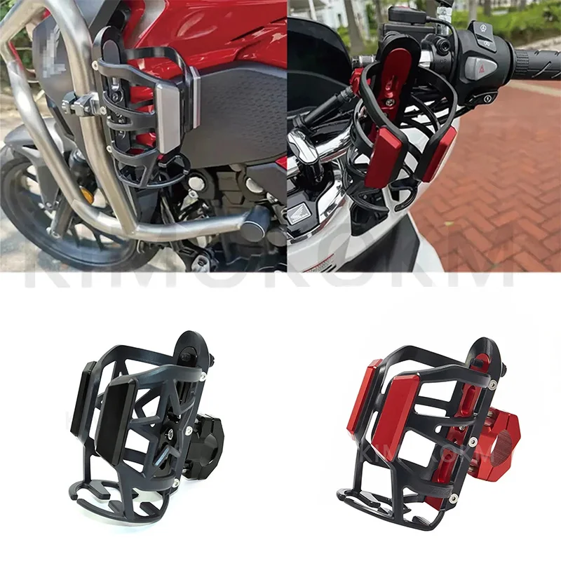 

Motorcycle Cup Holder CNC Aluminum Beverage Water Bottle Drink Cup Holder Universal Accessories For BMW YAMAHA Honda Benelli
